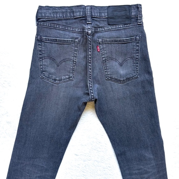 Levis Premium 510 Skinny Flex Grey Washed Stretch Jeans - Picture 8 of 12